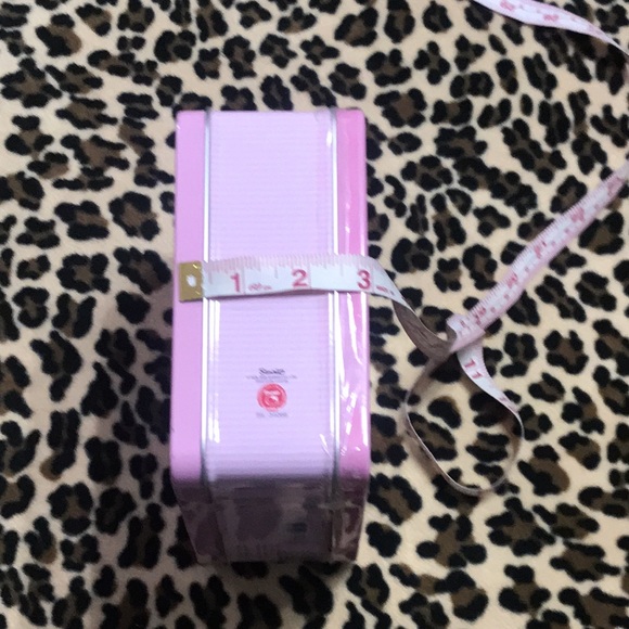 2006 SANRIO Hello Kitty & My Melody PEZ Metal Pink Lunch Box Vintage Hearts Cute - Picture 6 of 11